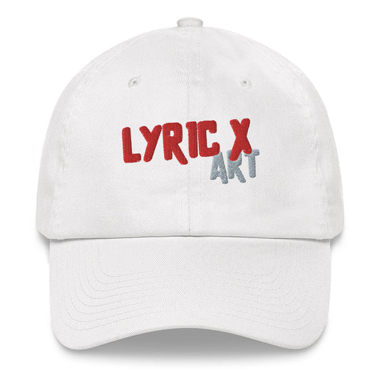 Lyric X Art Logo Red & Yellow Dad Hat - lyricxart