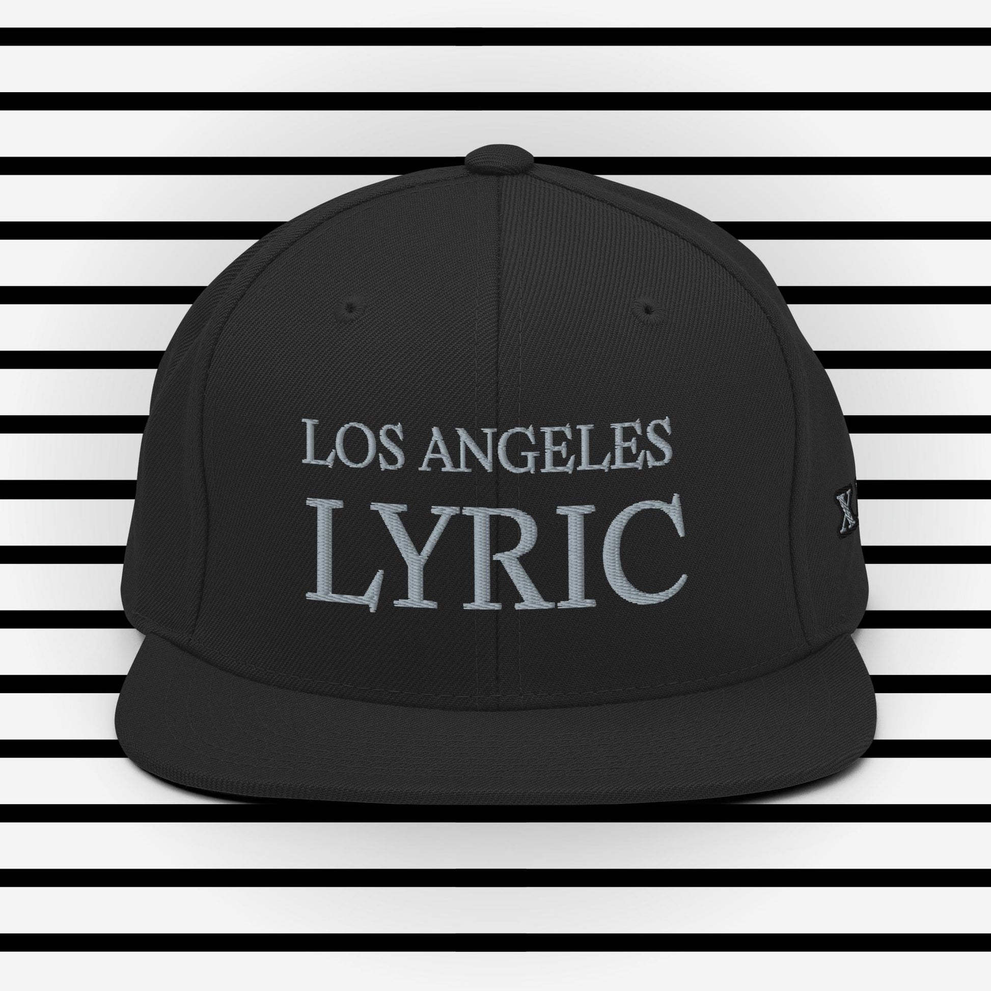 Los Angeles Lyric X Art Snapback Hat - lyricxart