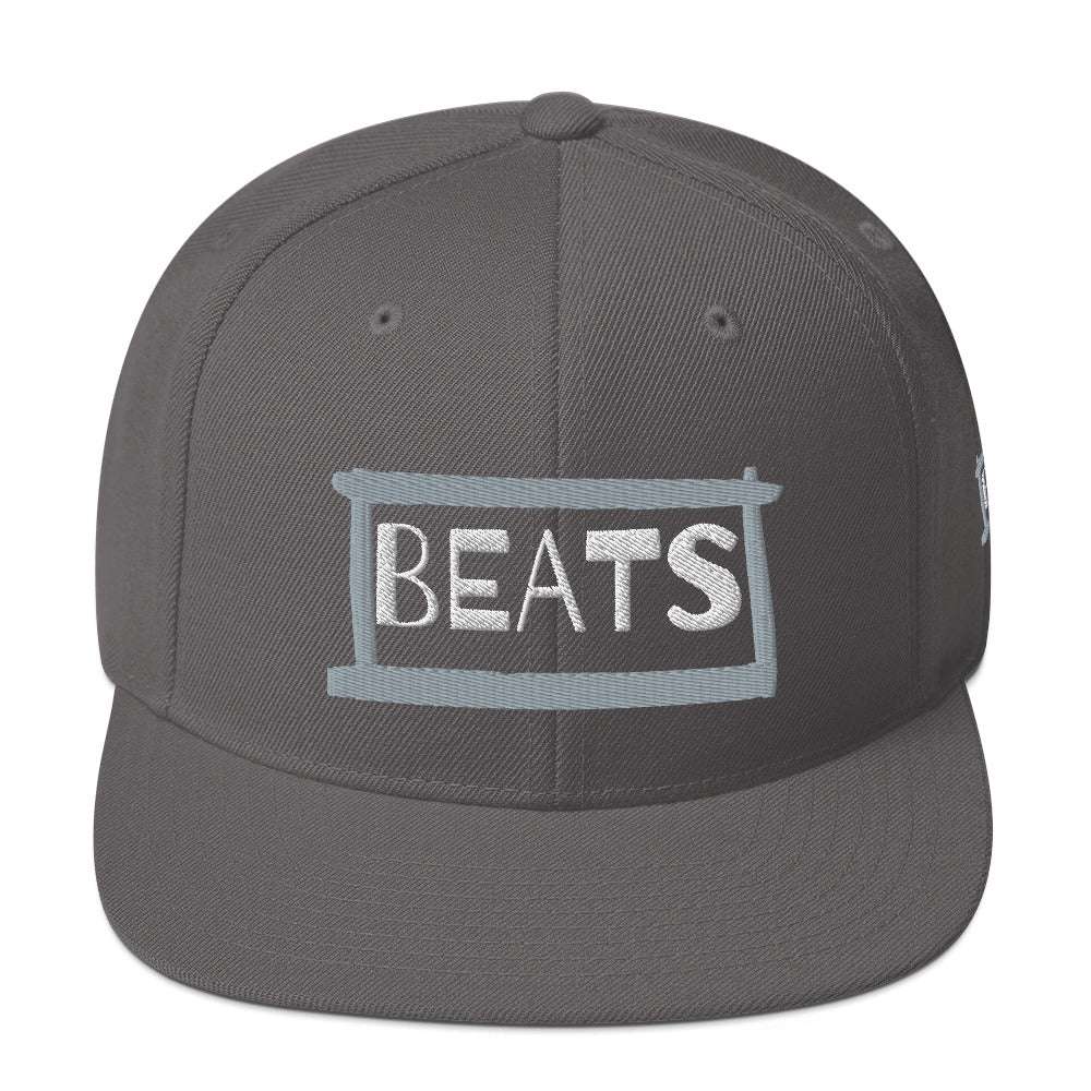 Beats Snapback Hat Dark Grey