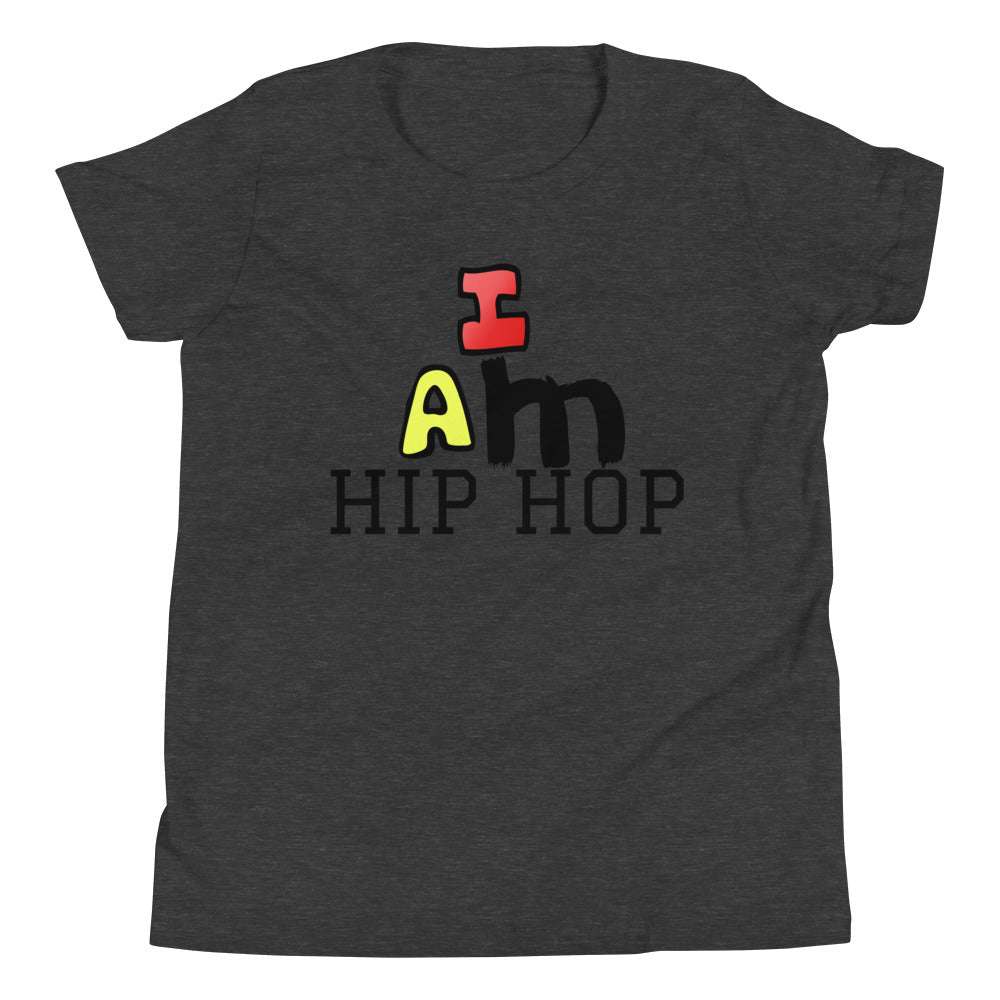 Youth T I Am Hip Hop Dark Grey Heather / XL kids