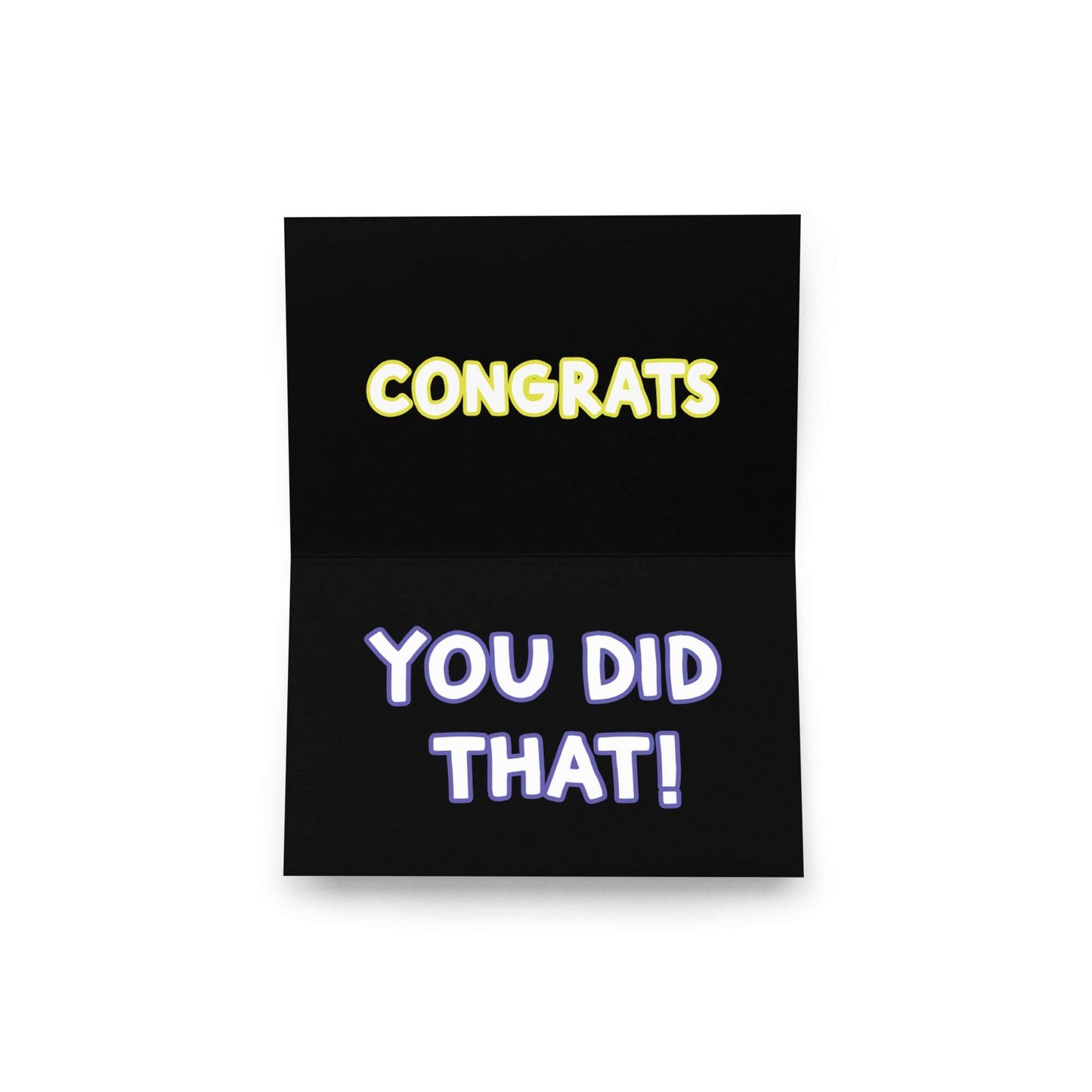 Lyric X Art HEY You Did That! Congrats Card Default Title