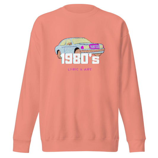 1980's Coupe Premium Sweatshirt Dusty Rose / 3XL