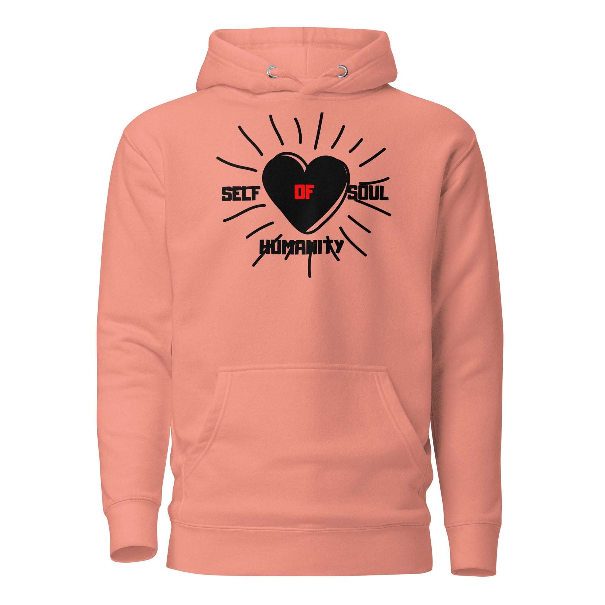 Love of Soul Hoodie Dusty Rose / 3XL