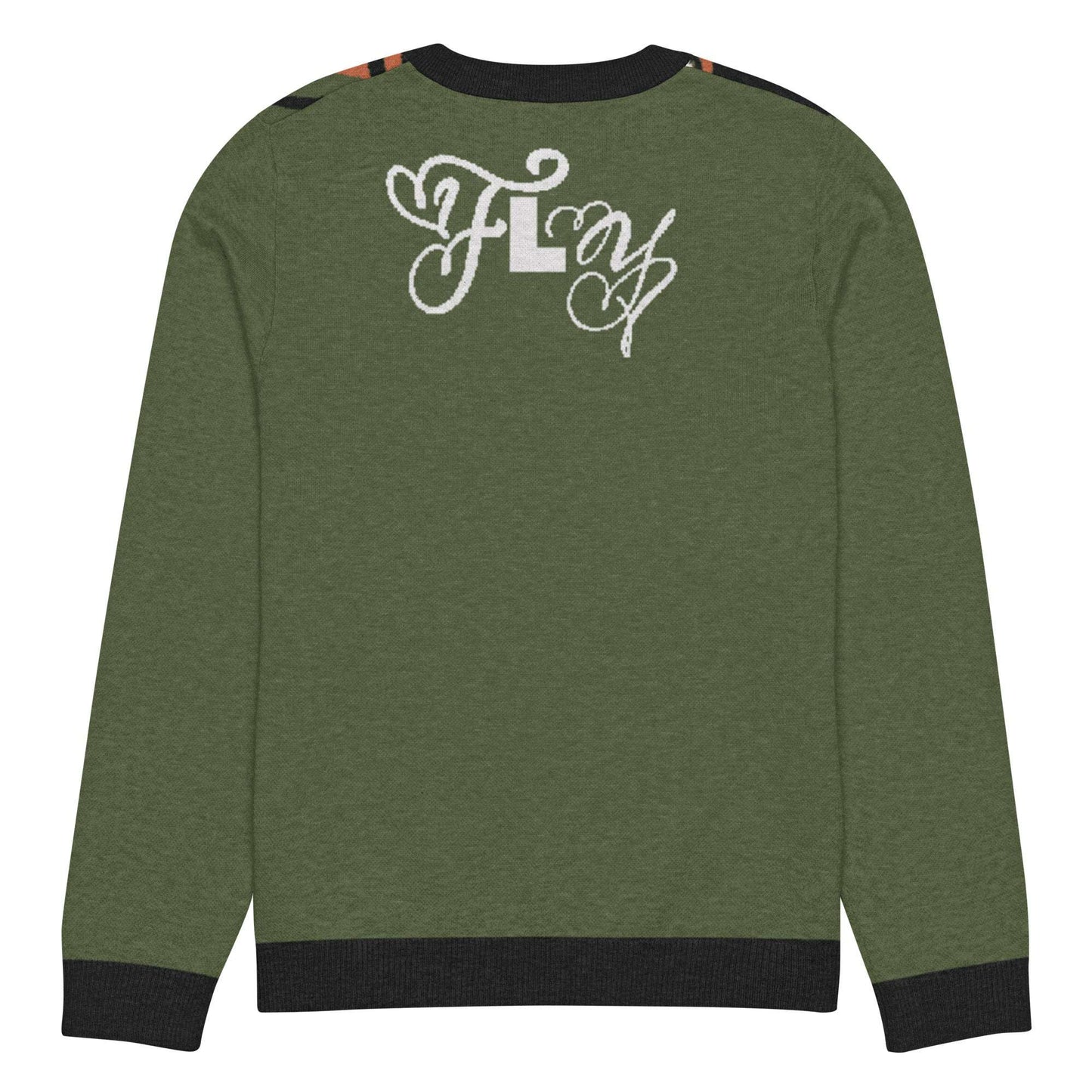 Fly Panther Knitted crew neck sweater
