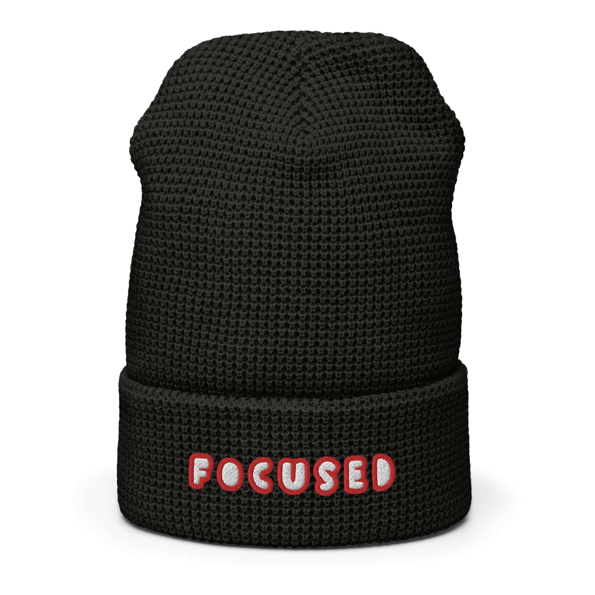Focused Waffle beanie