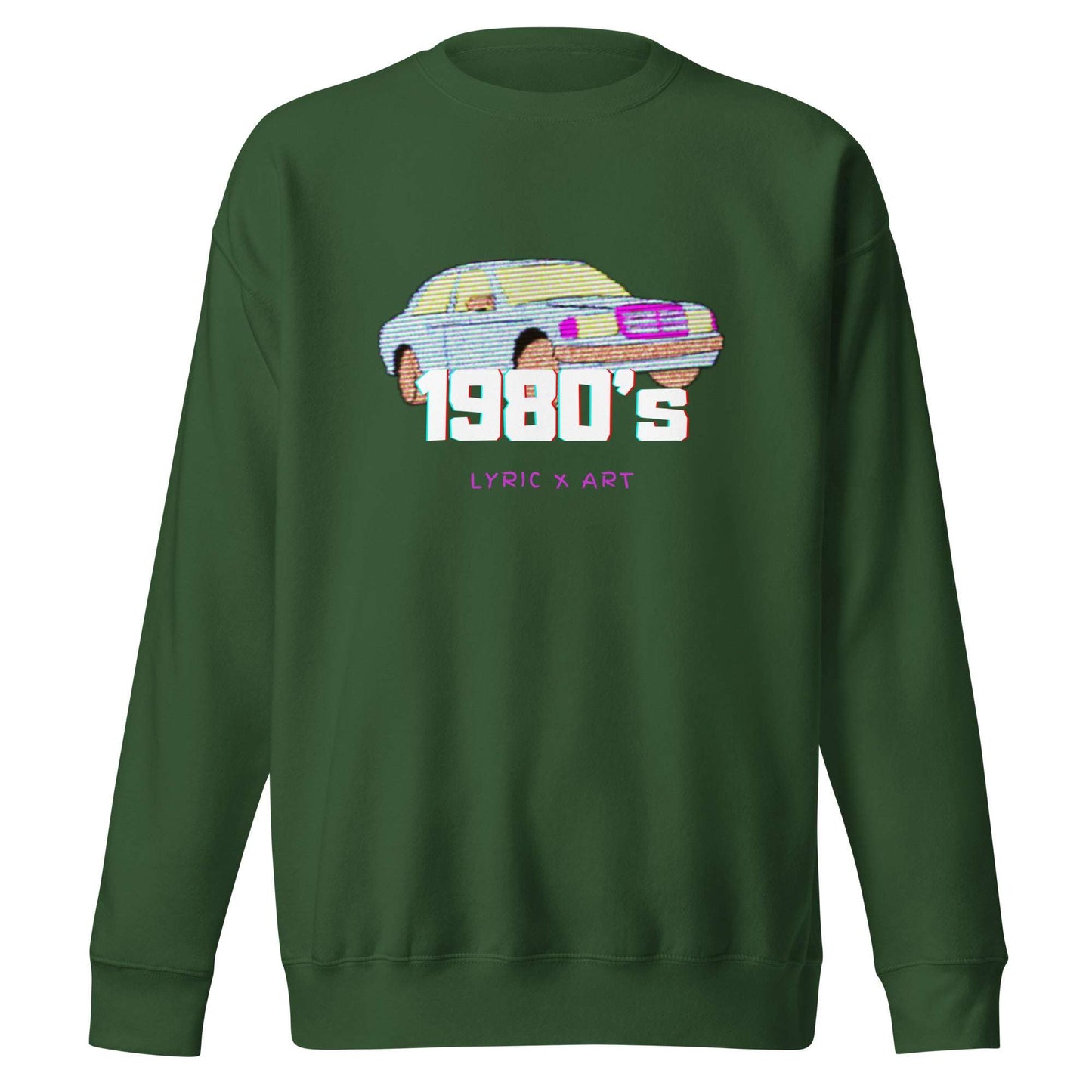 1980's Coupe Premium Sweatshirt Forest Green / 3XL