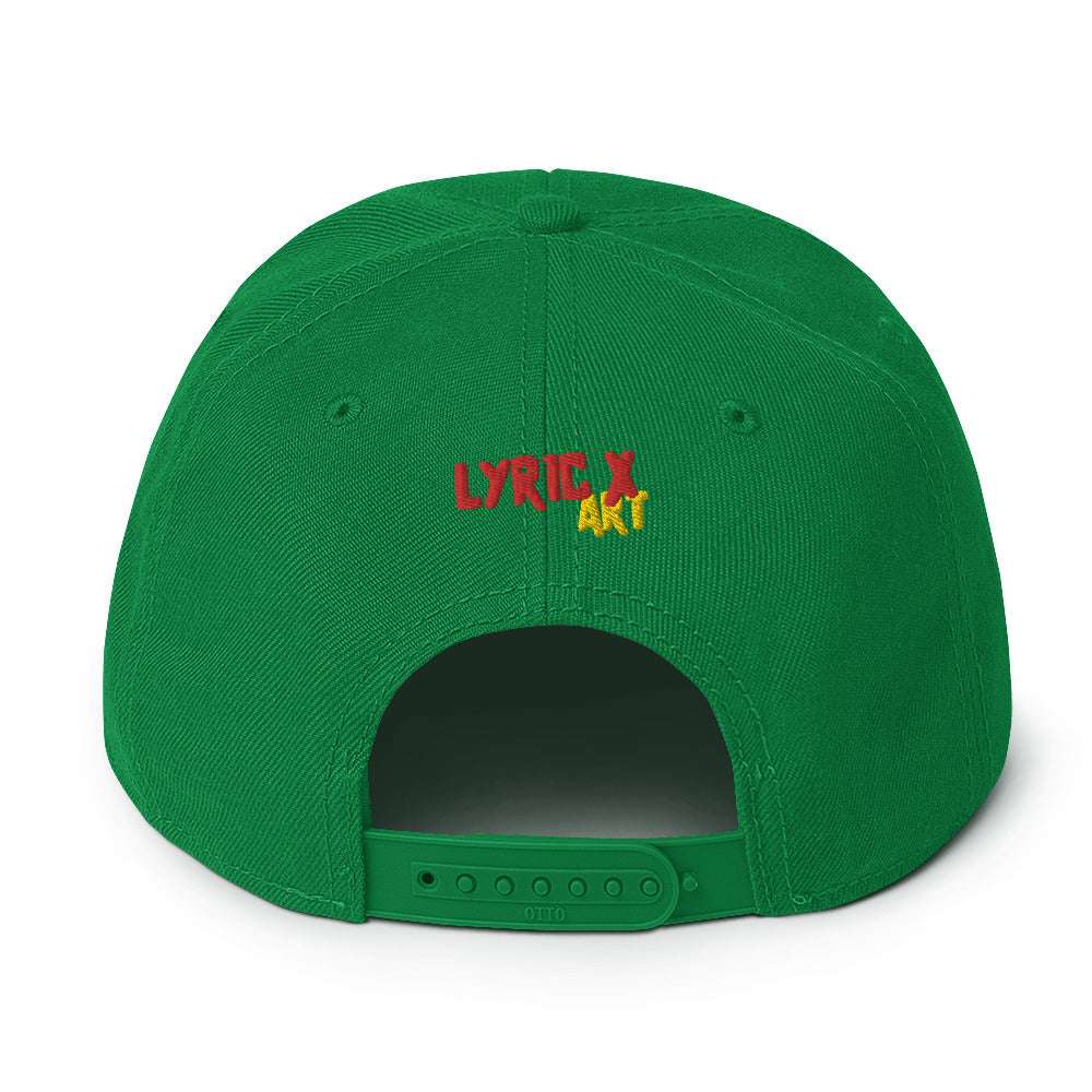 #1 Ball Player Snapback Hat hat