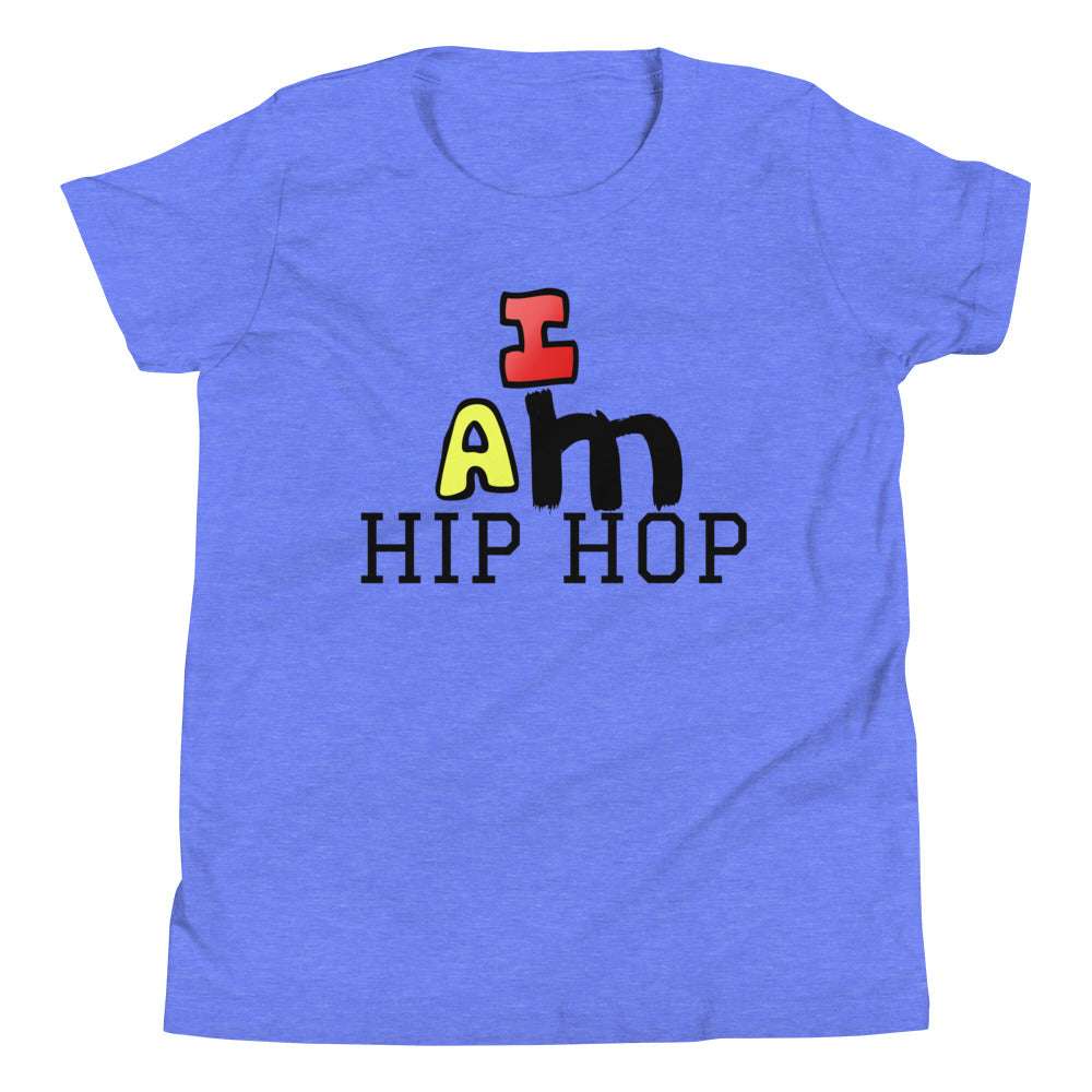 Youth T I Am Hip Hop Heather Columbia Blue / XL kids