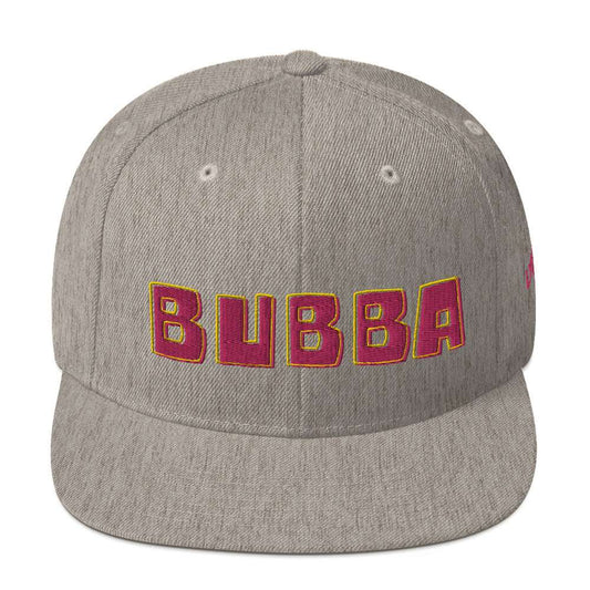The Bubba Snapback Hat Heather Grey