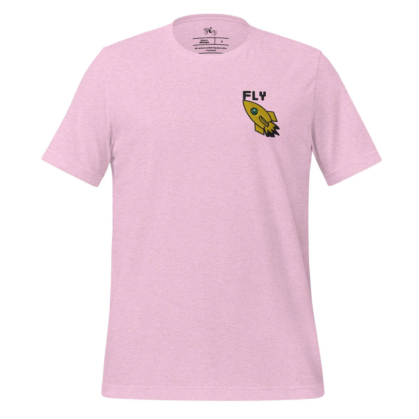 Fly Rocket T-Shirt Heather Prism Lilac / 2XL tshirt