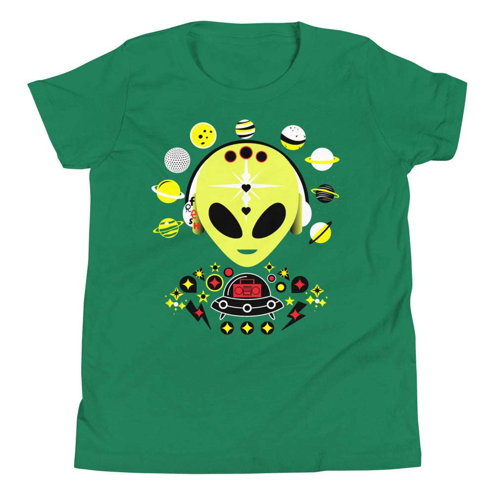 Youth T Fresh Yellow Alien Kelly / XL kids