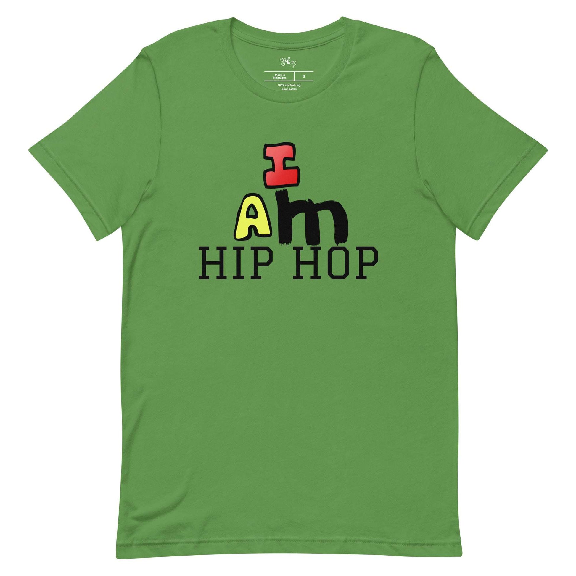 I Am Hip Hop T-Shirt Leaf / 4XL