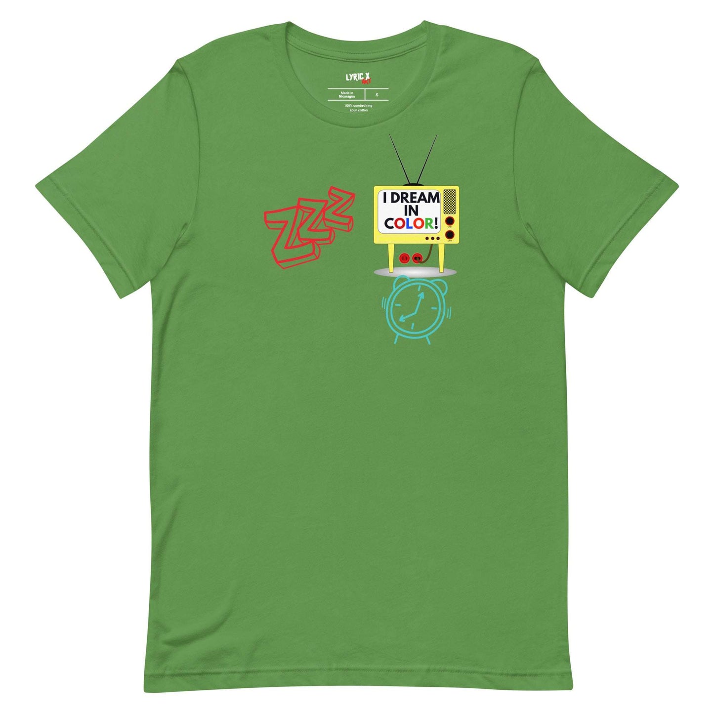 I Dream In Color T-Shirt Leaf / 4XL