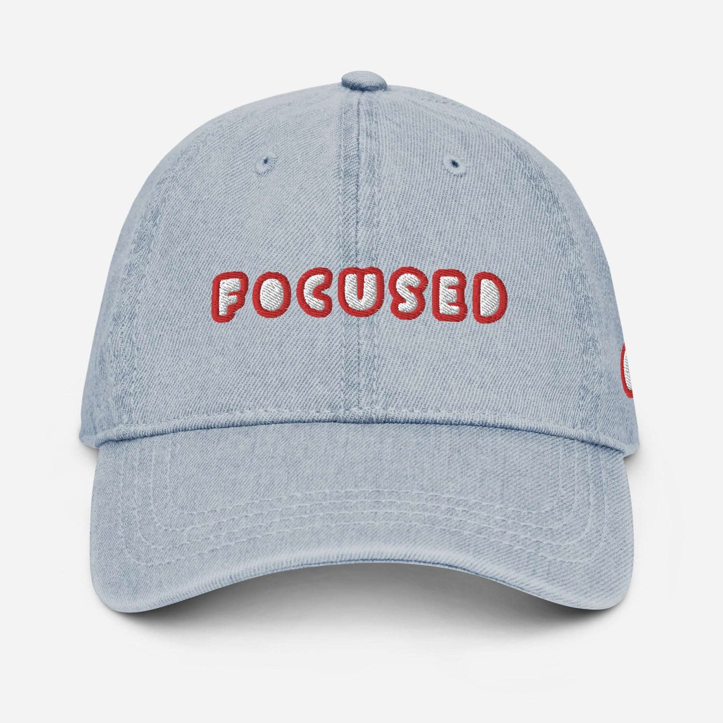 Chi Focused Denim Hat Light Blue