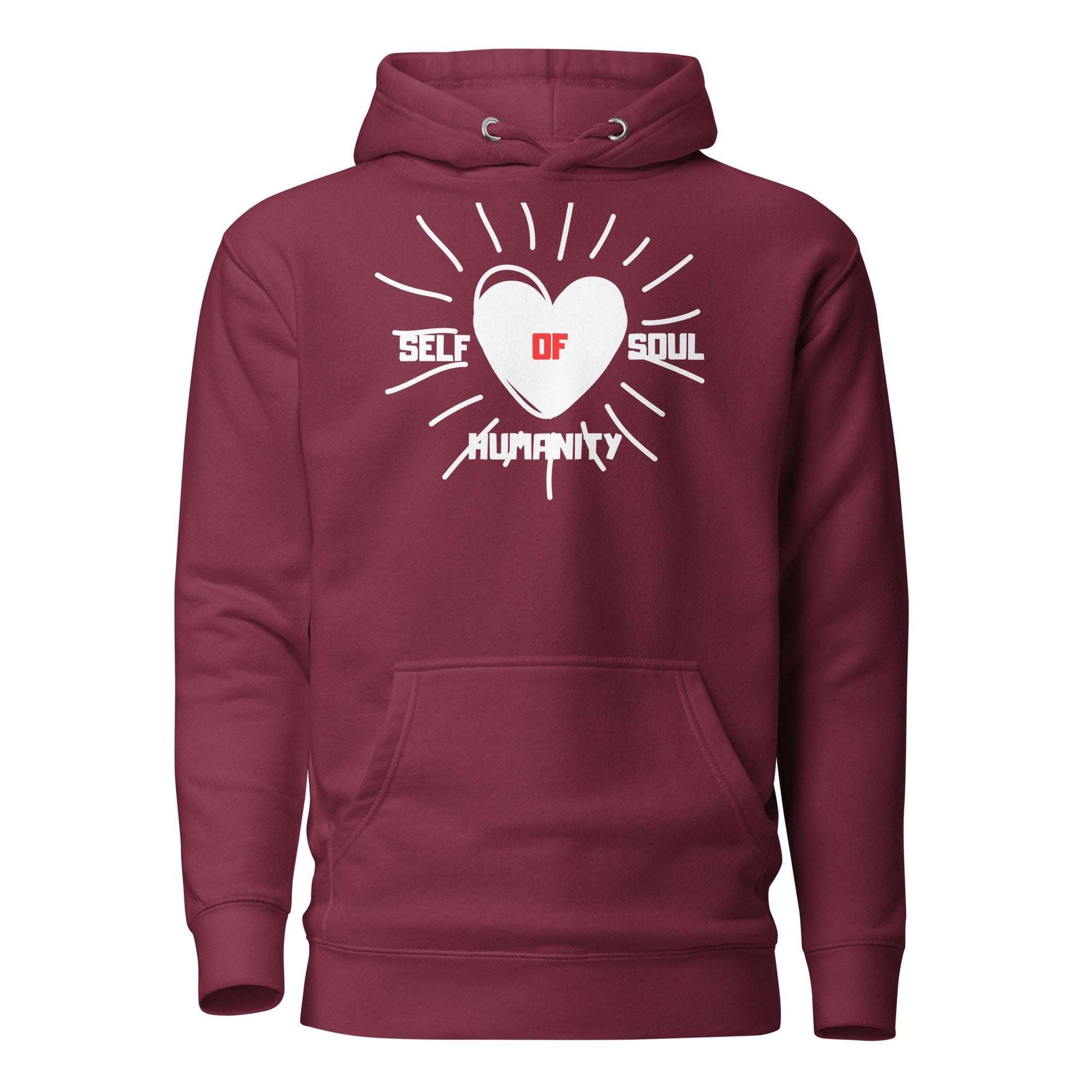 Love of Soul Hoodie Maroon / 3XL