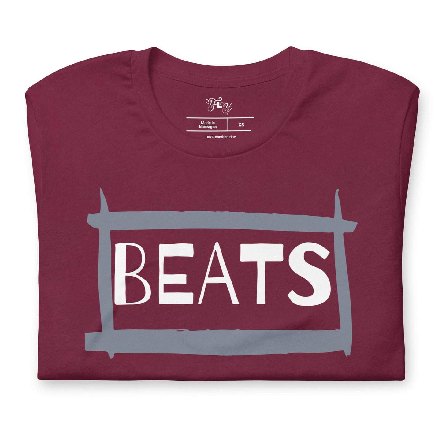 BEATS T-Shirt Maroon / 4XL tshirt