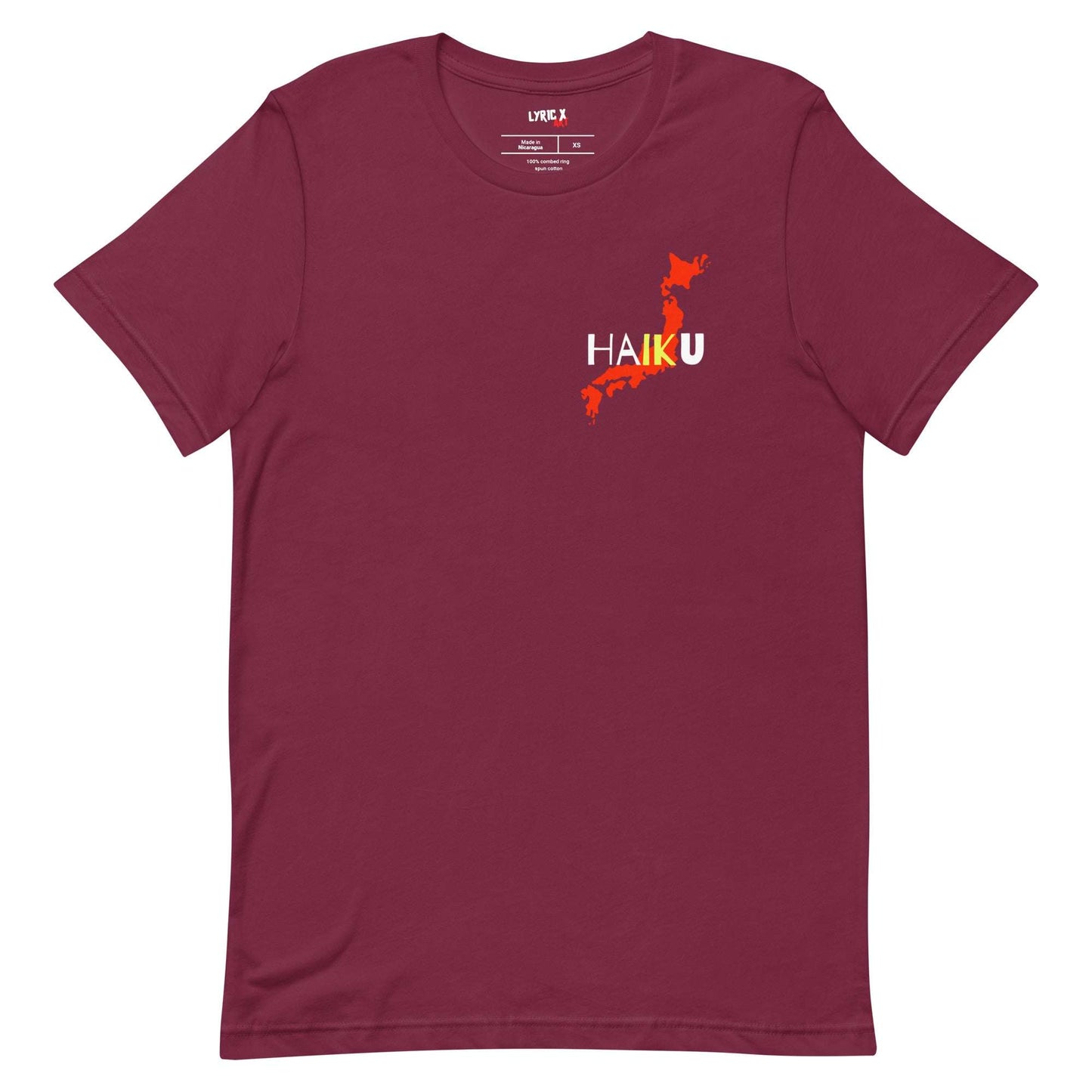 T Haiku, Can You? Maroon / 4XL tshirt