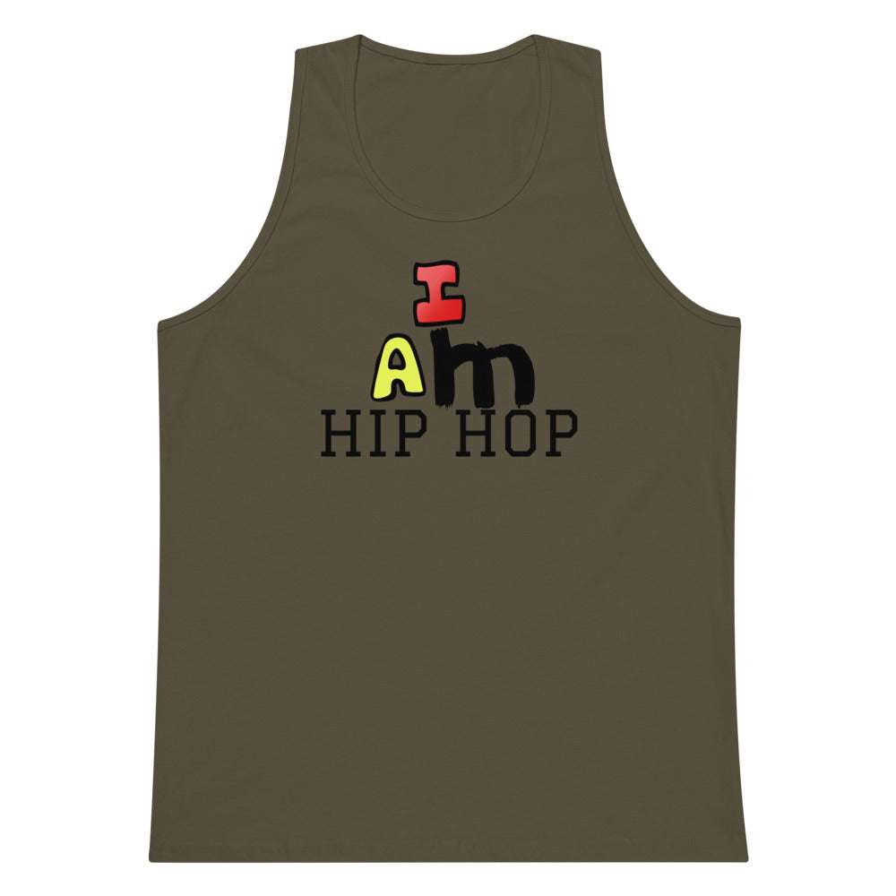 Men’s premium tank top Military Green / 3XL