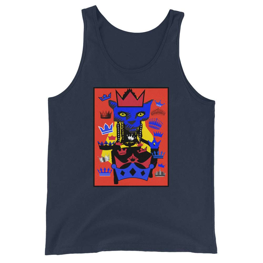 Tank Crown King Navy / 2XL tank top
