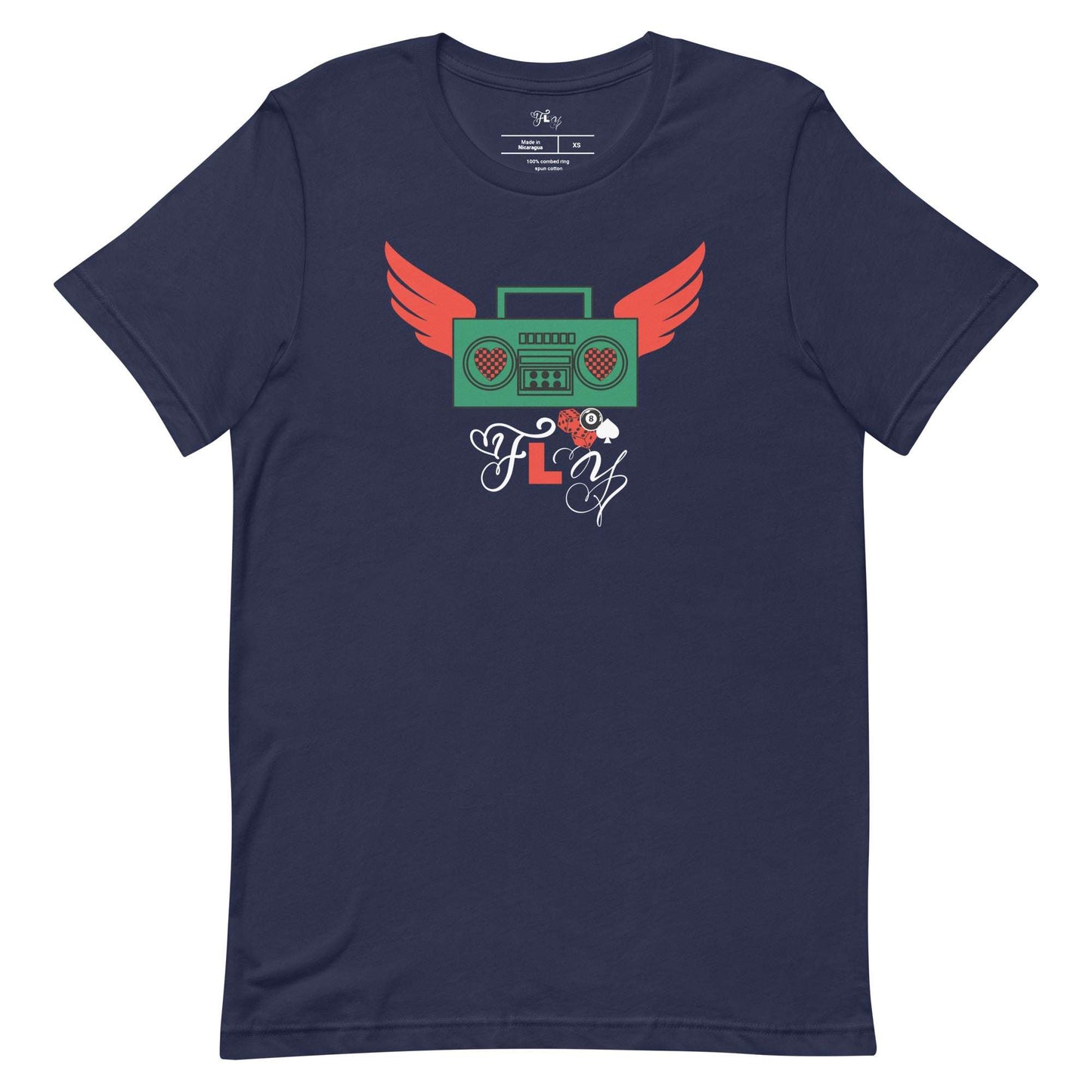 T Boombox Navy / 4XL tshirt