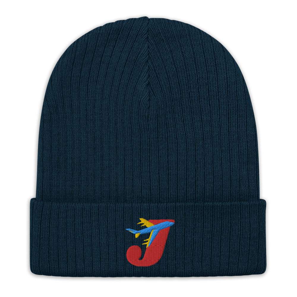 Cuffed beanie Fly J Navy