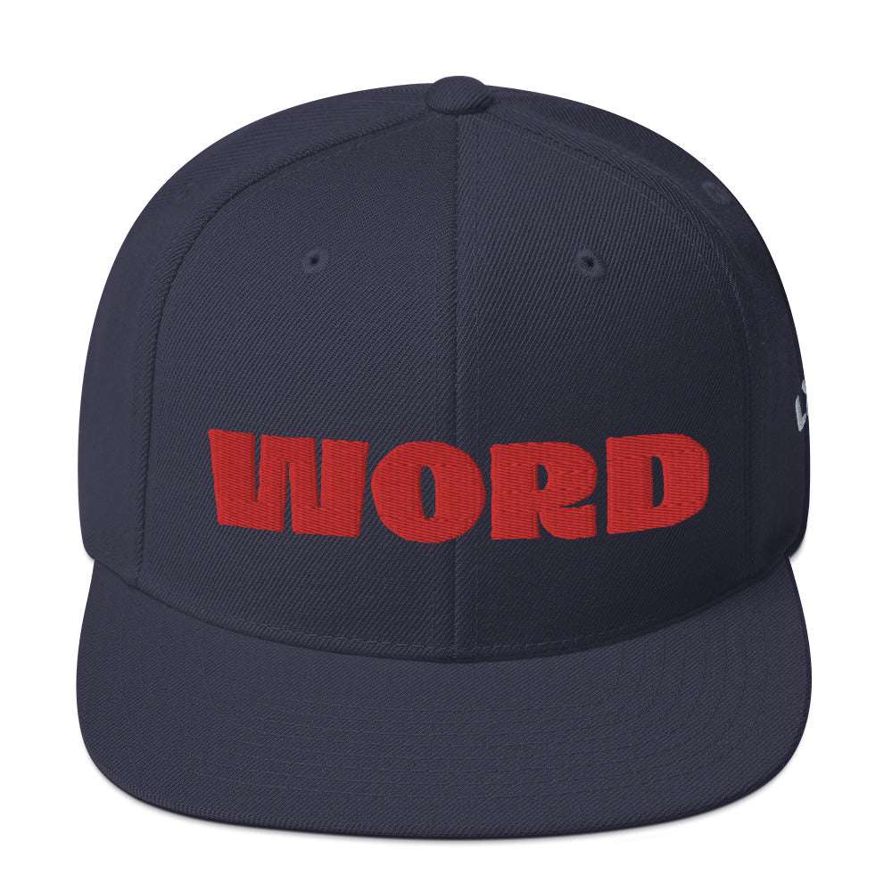 This That & The Third, Say Word Snapback Hat Navy