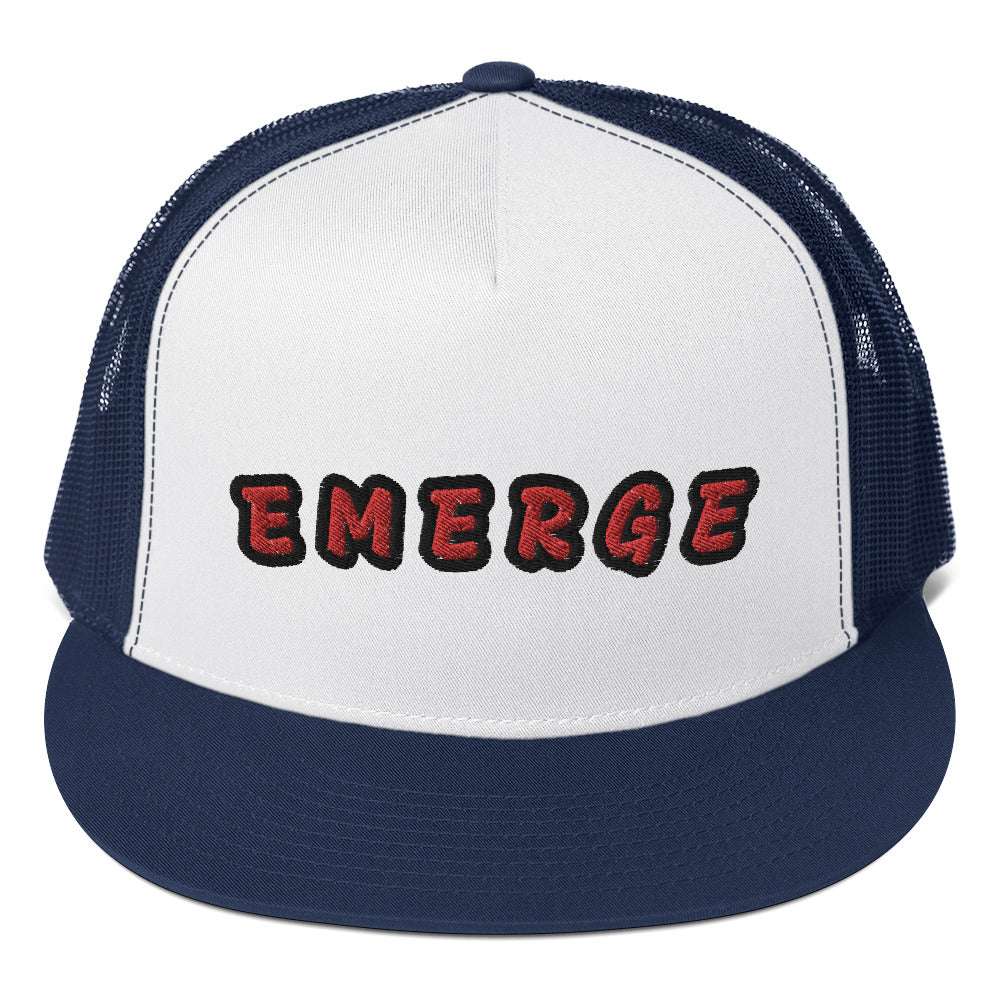 Trucker Cap Emerge Navy/ White/ Navy