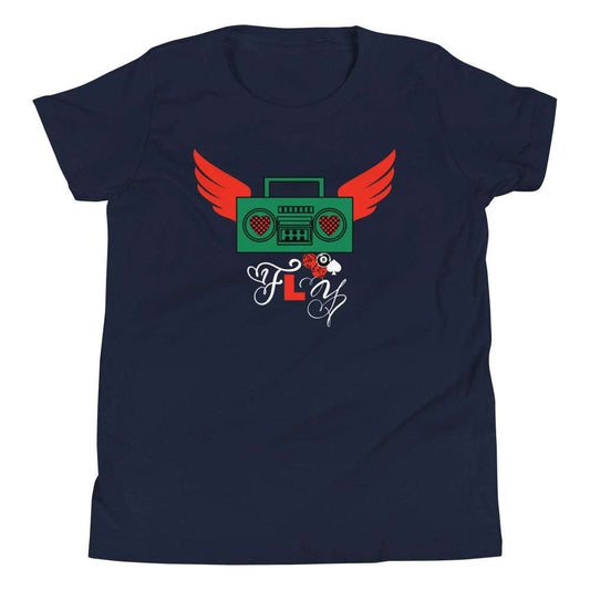 Youth T Boombox Navy / XL kids