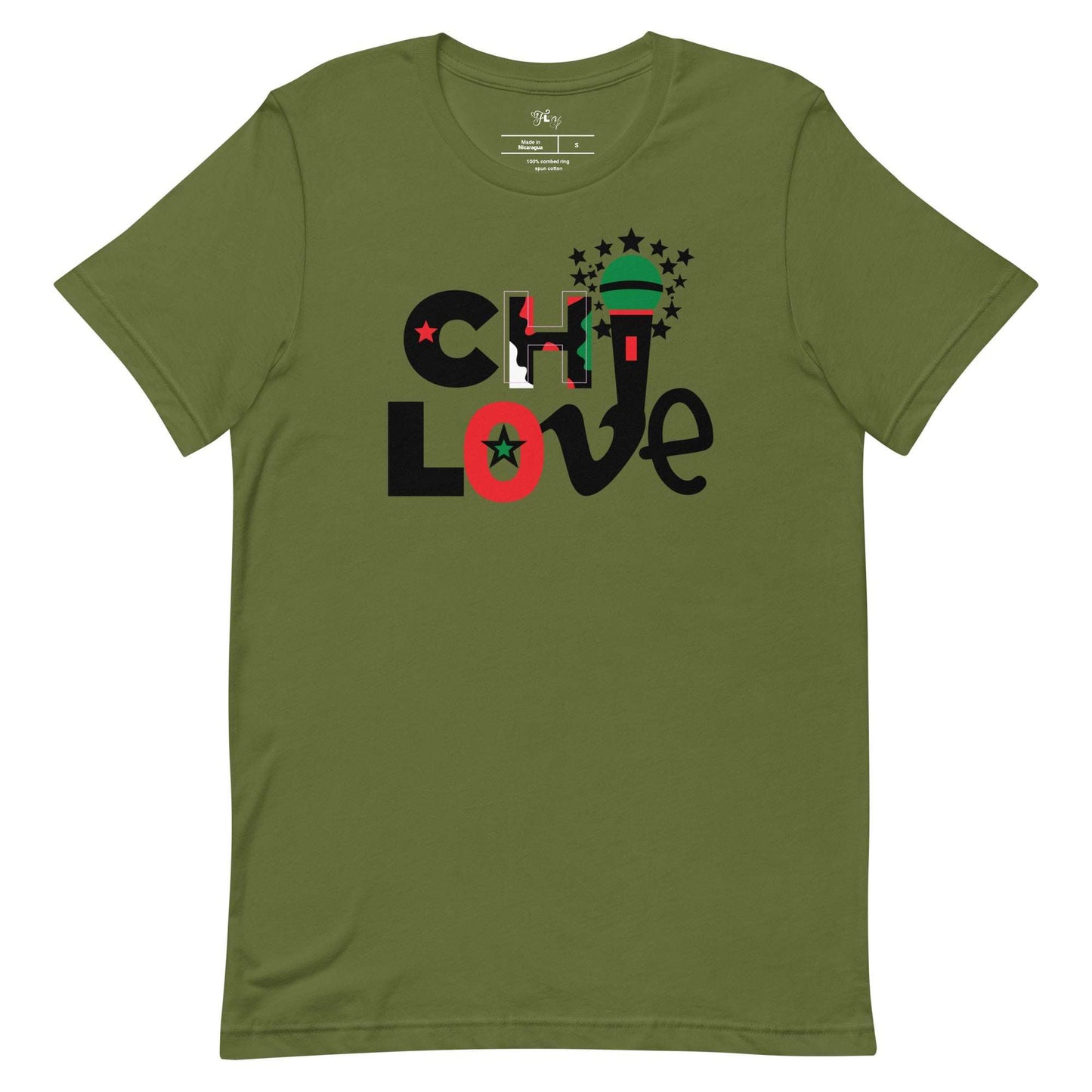 Chi Love T-Shirt Olive / 4XL tshirt