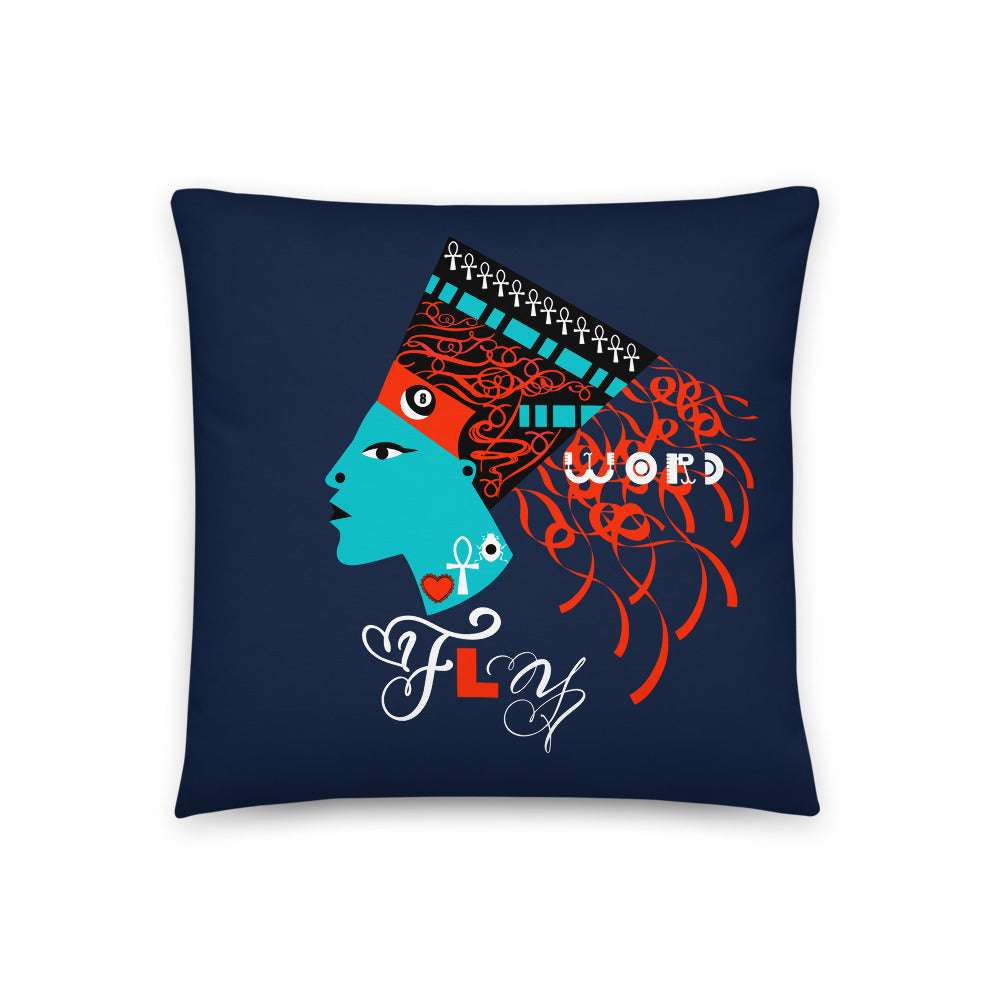 Pillow B-Girl Word