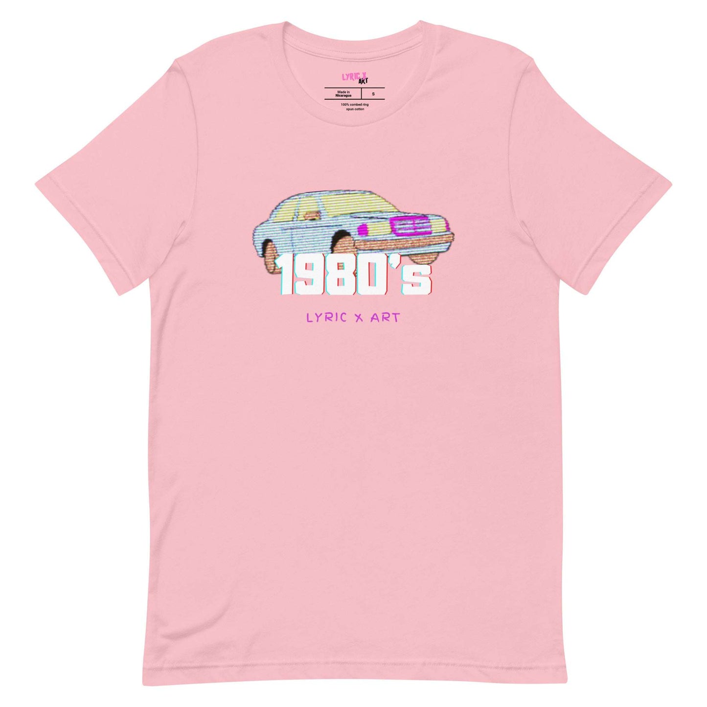 1980's Coupe T-Shirt Pink / 3XL