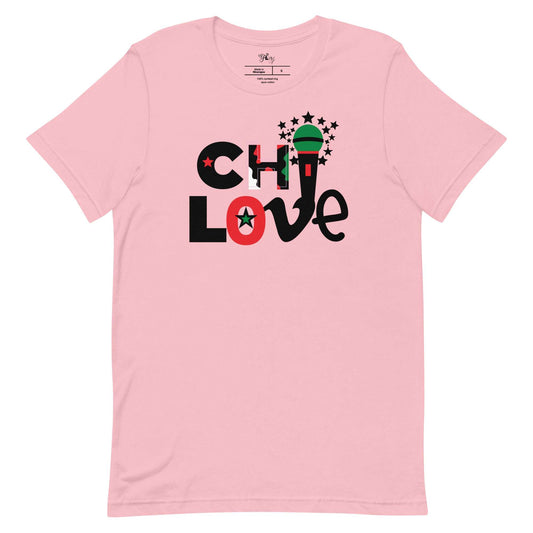 Chi Love T-Shirt Pink / 4XL tshirt