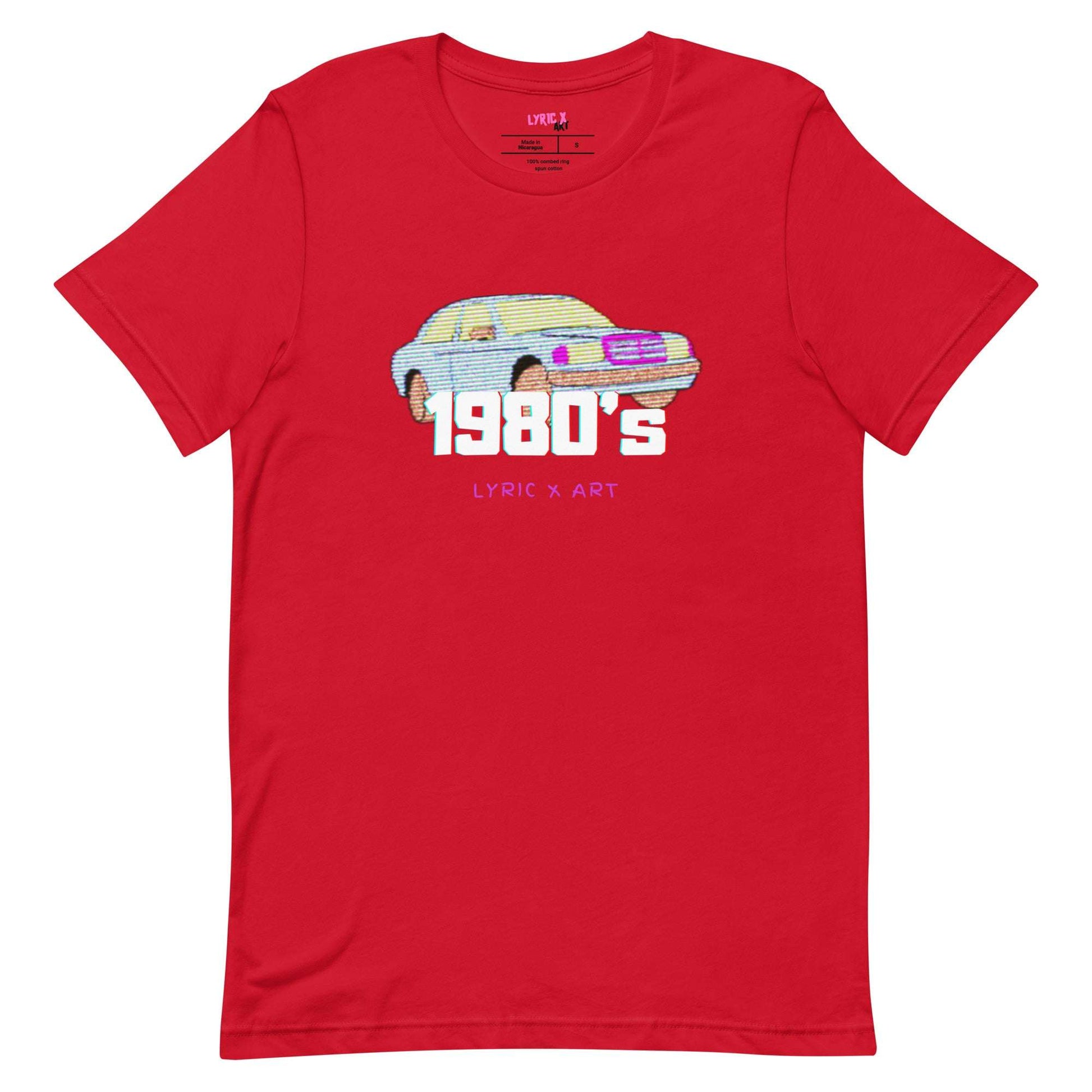 1980's Coupe T-Shirt Red / 3XL
