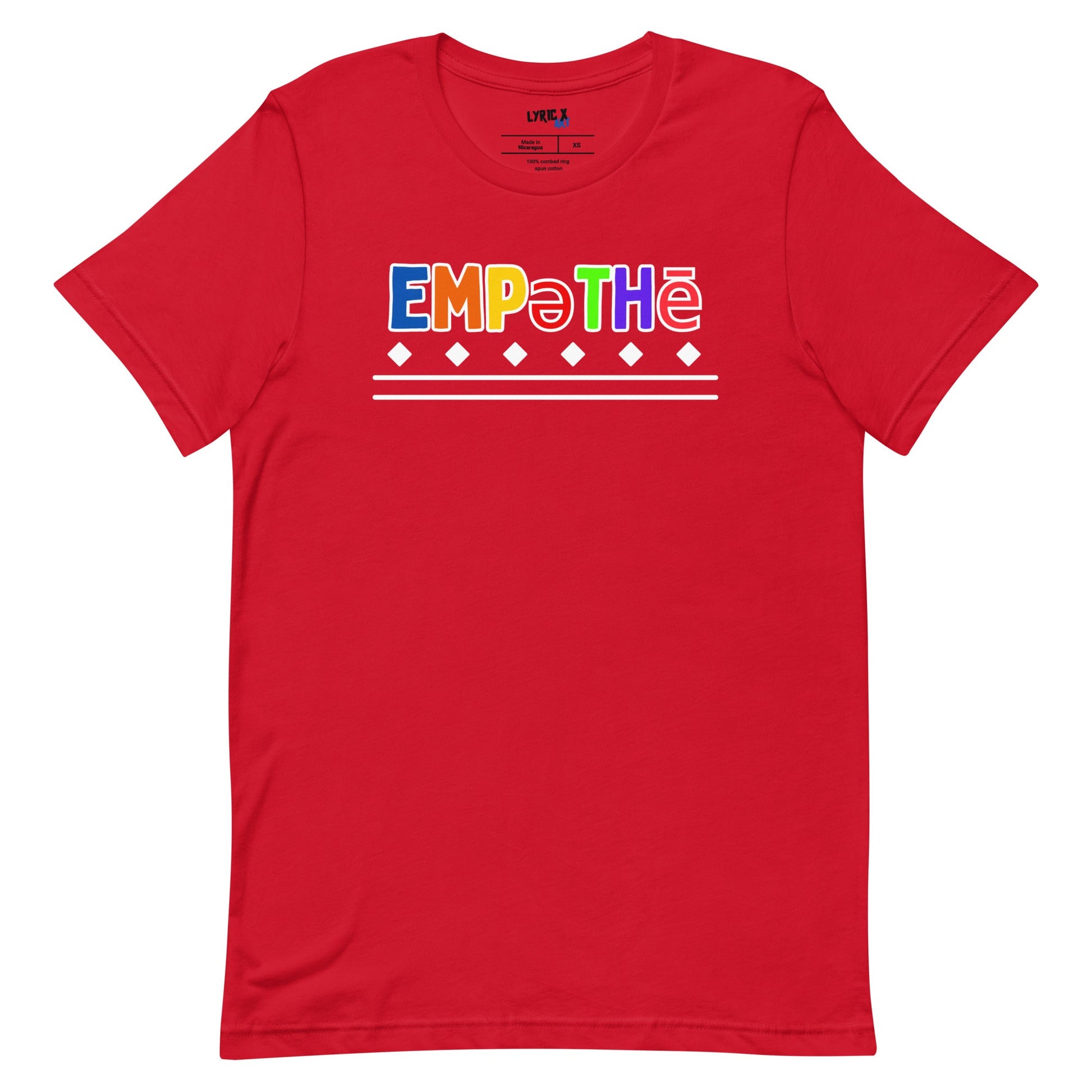 Empathy T-Shirt Red / 5XL T-shirt