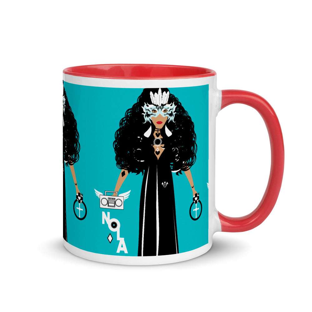 Mug B-Girl Mardi Gras Red mug