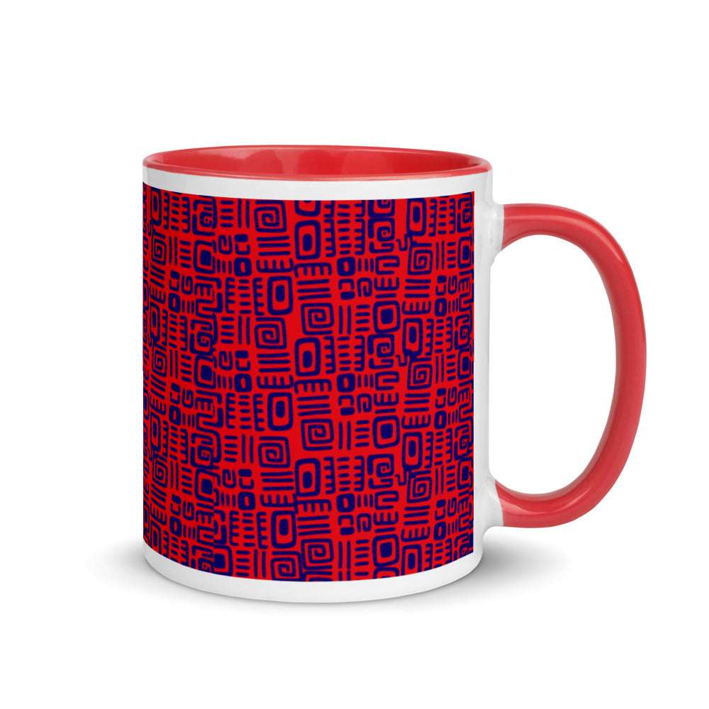 Mug Tribal Red