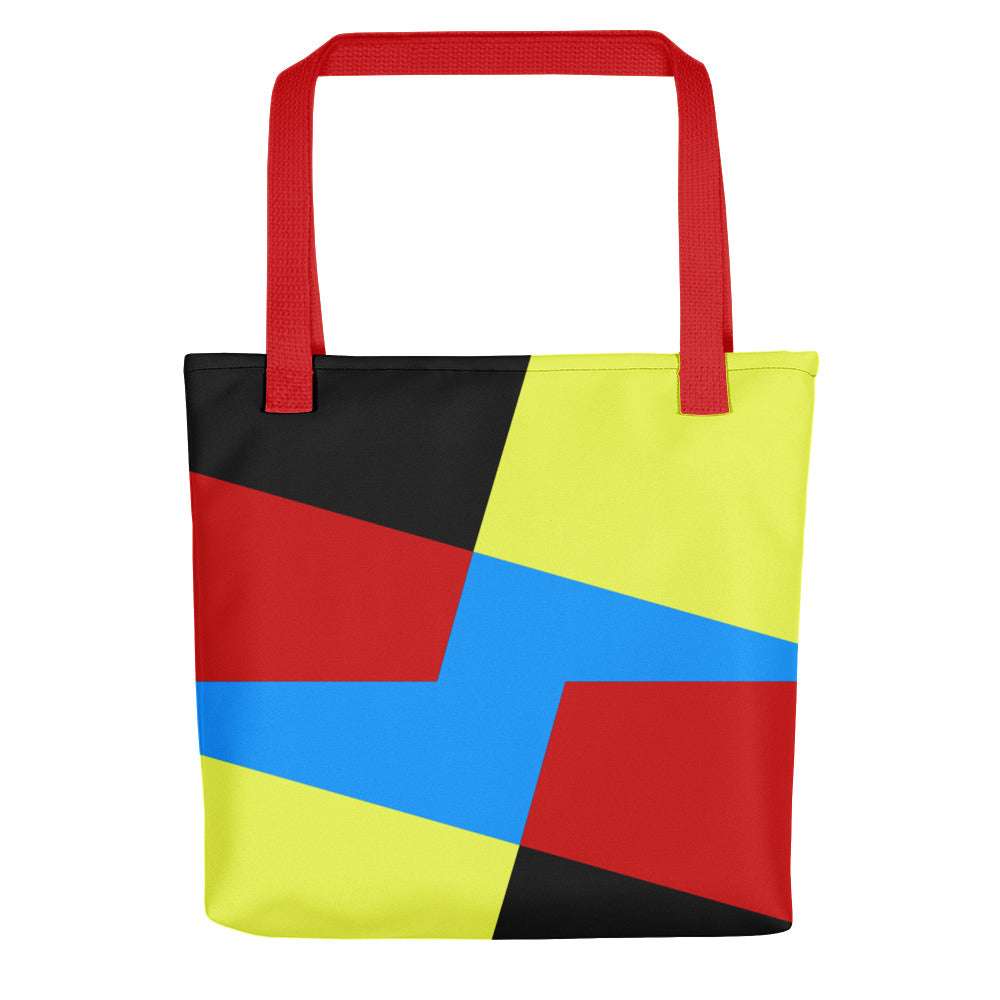Tote Abstract Red