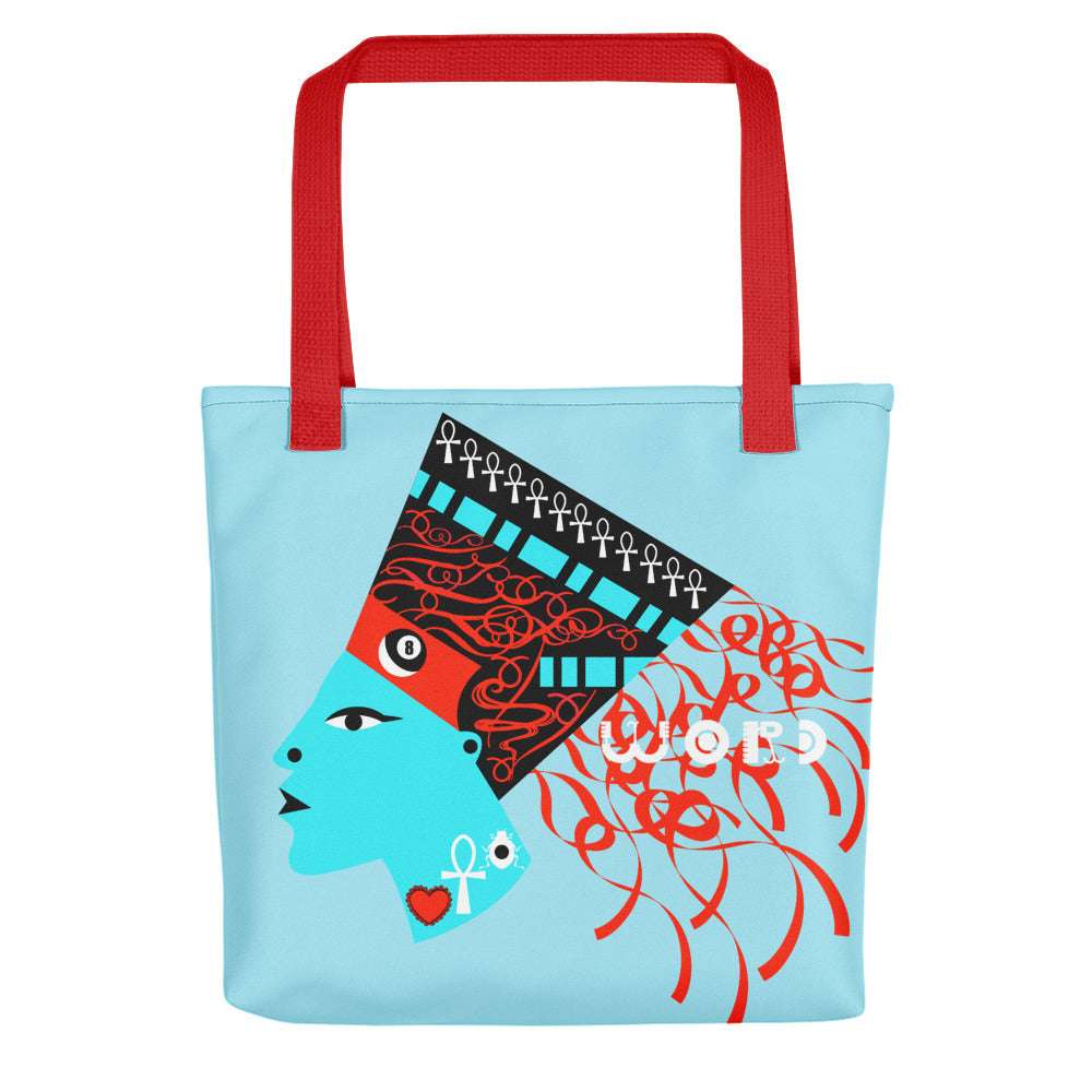 B-Girl Word Tote Red tote bag