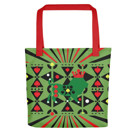 Tote King of Spades Red tote bag