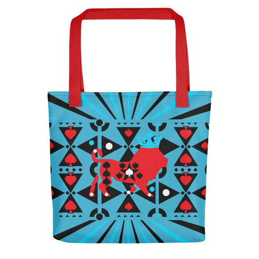 Tote King of Spades Red