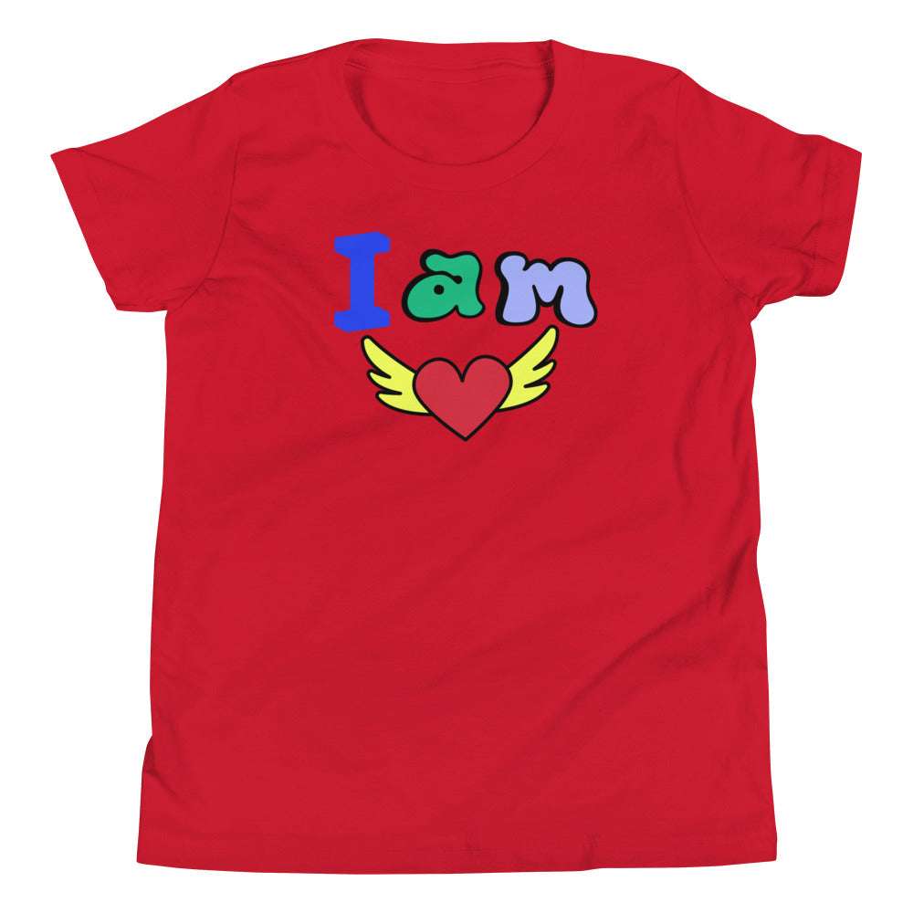 Youth T I am Love Red / XL tshirt