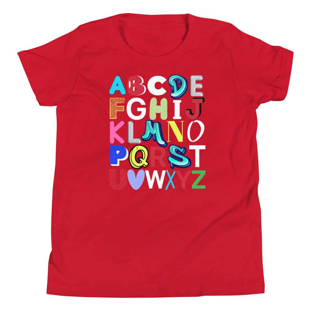 Youth T Hip Hop Alphabet Red / XL