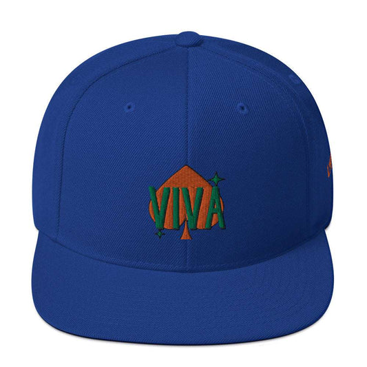 VIVA Snapback Hat Royal Blue hat