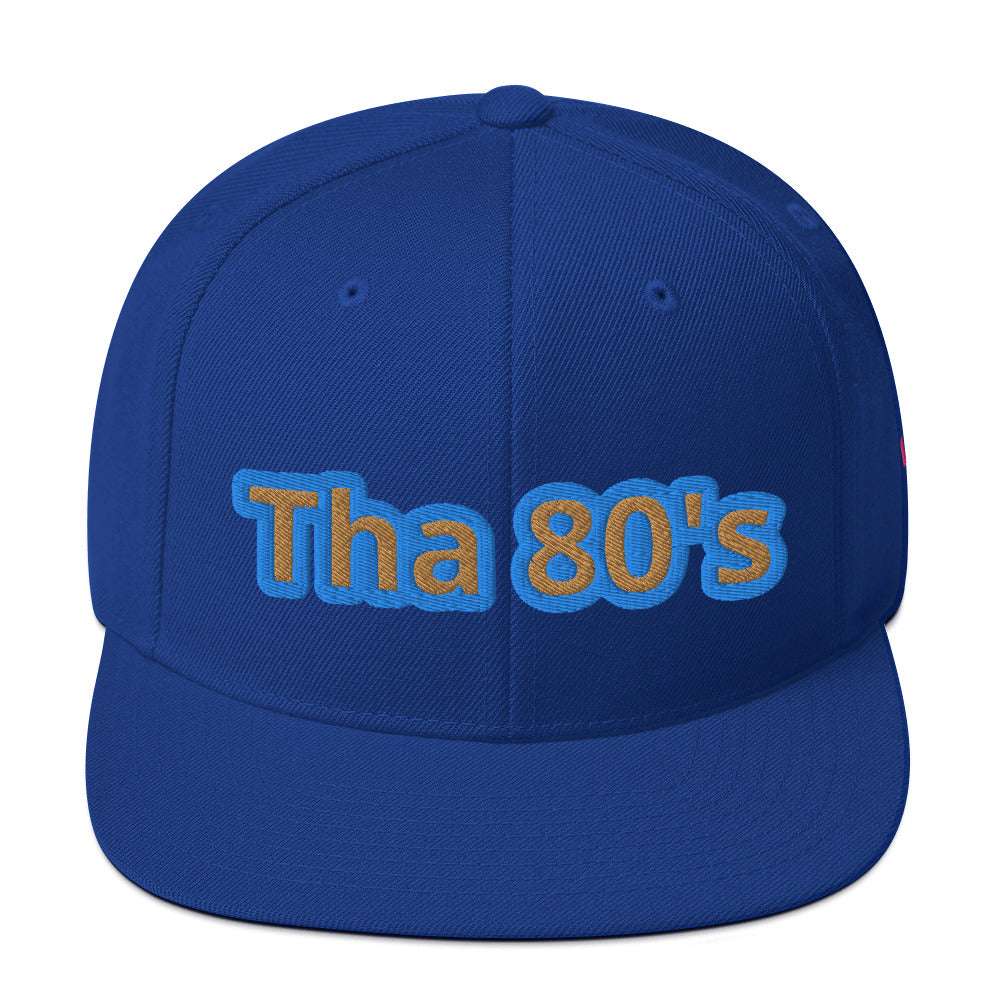 Tha 1980's Snapback Hat Royal Blue