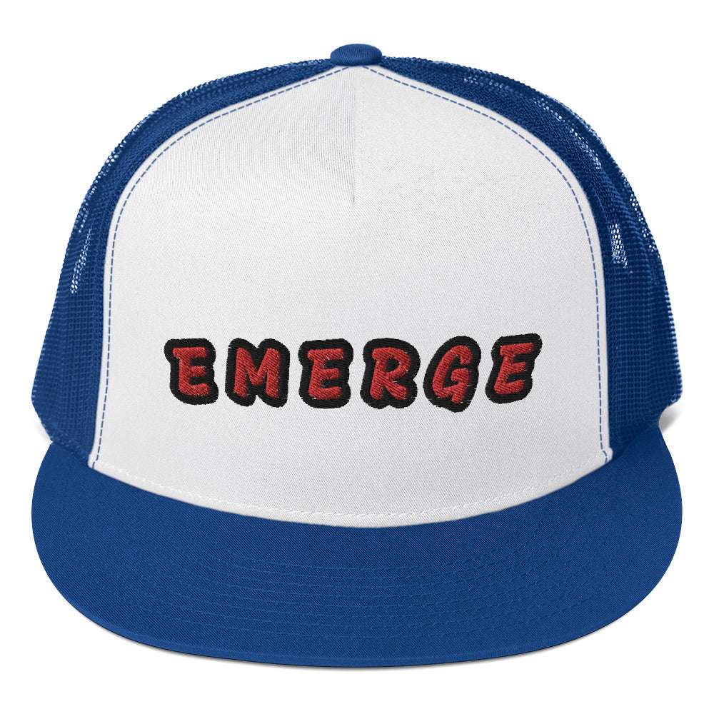 Trucker Cap Emerge Royal/ White/ Royal