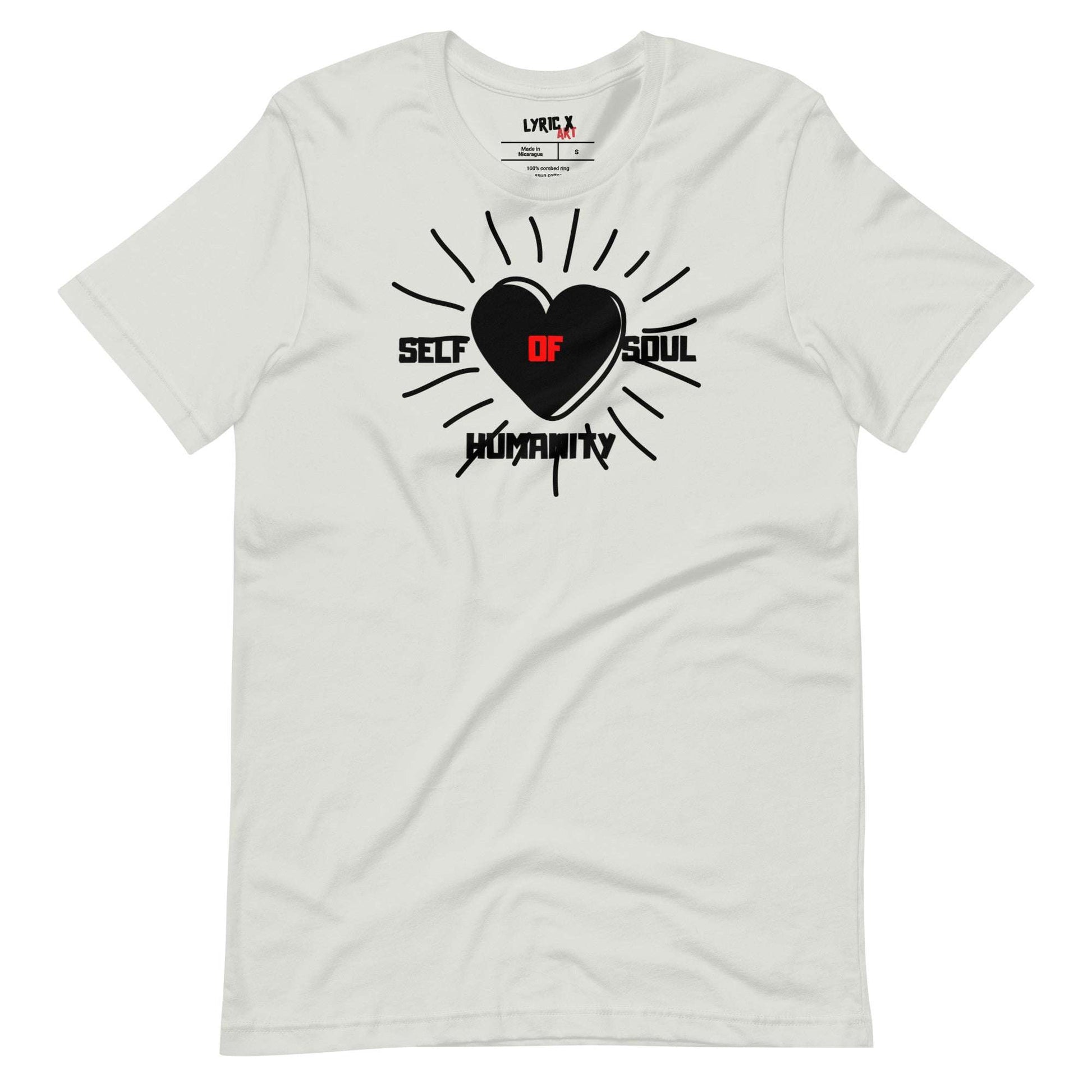 T-shirt love of soul Silver / 2XL tshirt