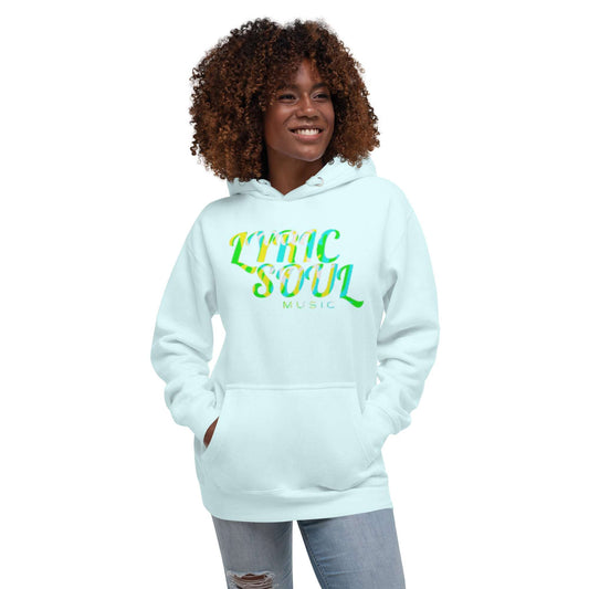 Lyric Soul Music Hoodie Sky Blue / 3XL