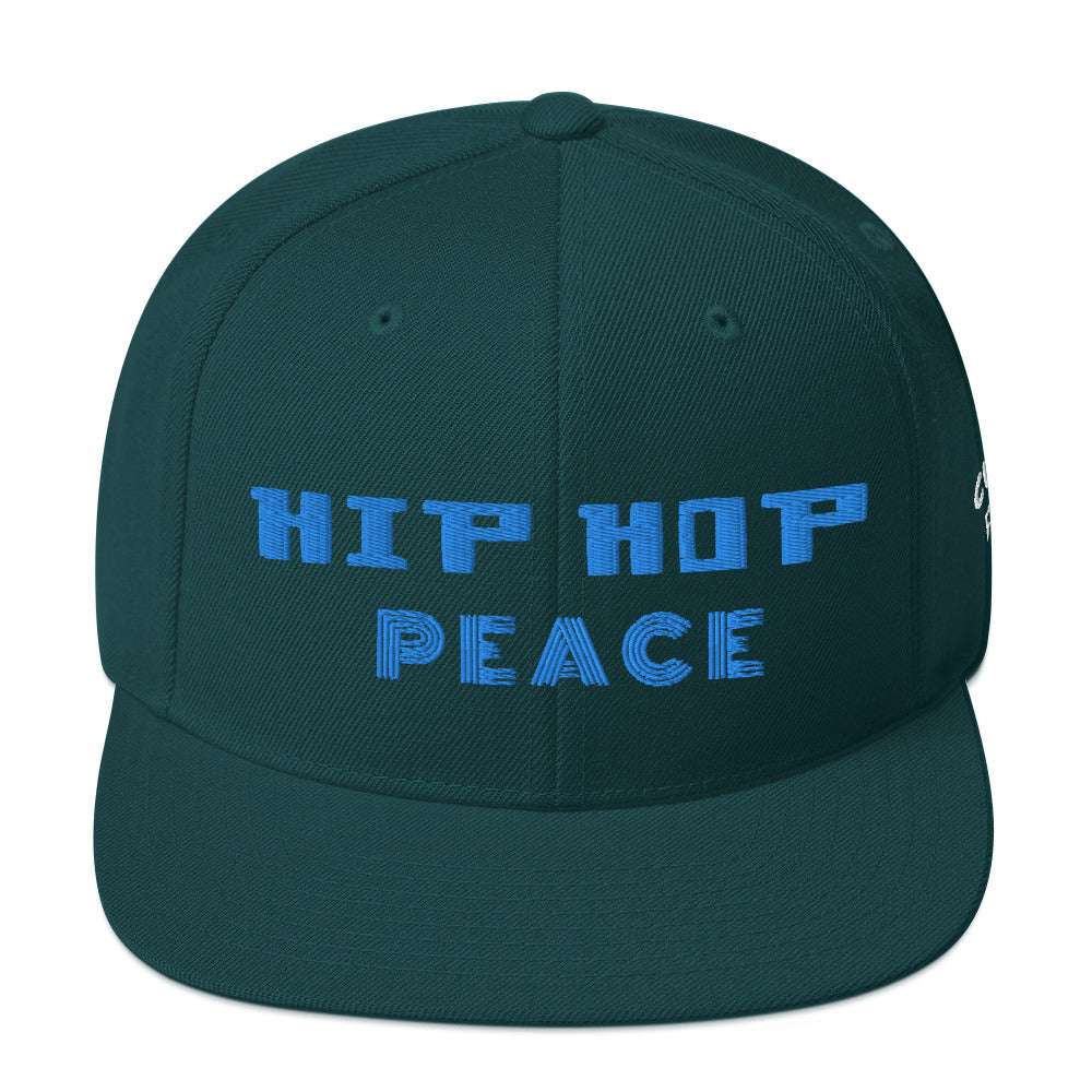 Hip Hop Signature Snapback Hat Spruce
