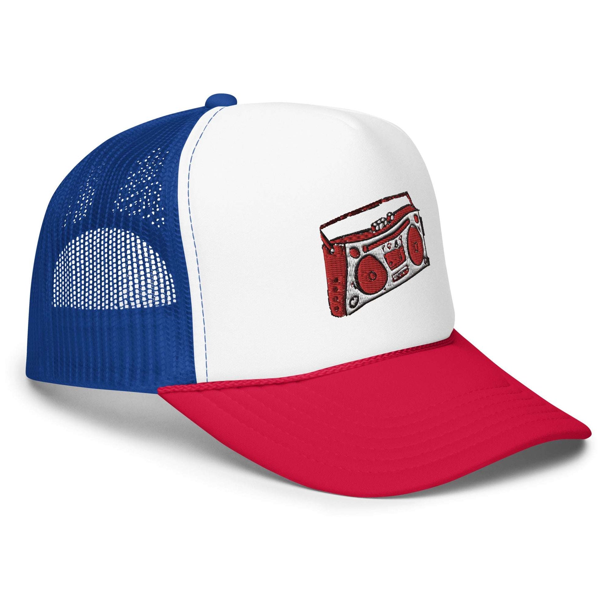 The Boombox Radio Foam Trucker Hat