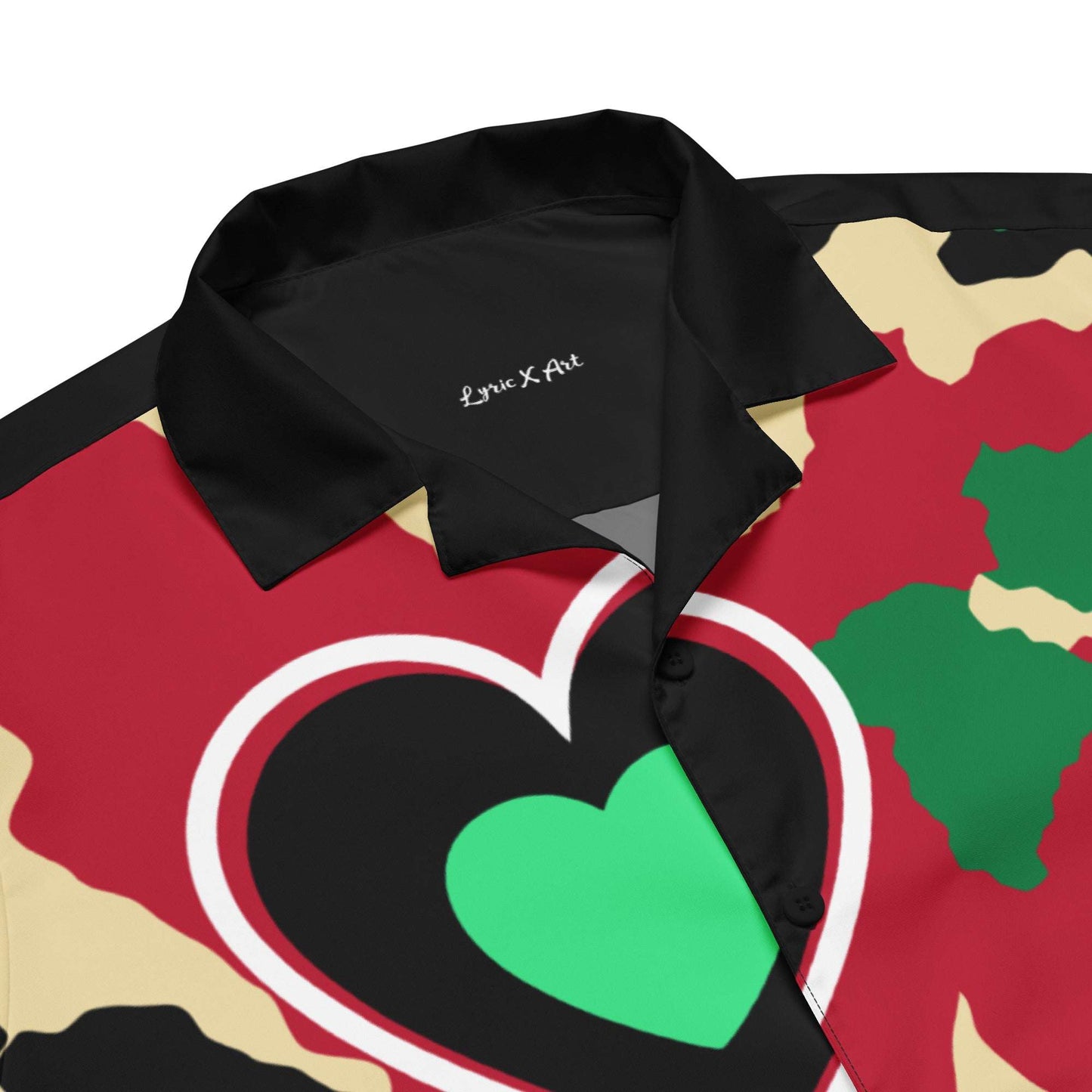 The Camo Love Fly Button Up Shirt
